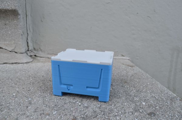 BigBox Blau mit Deckel