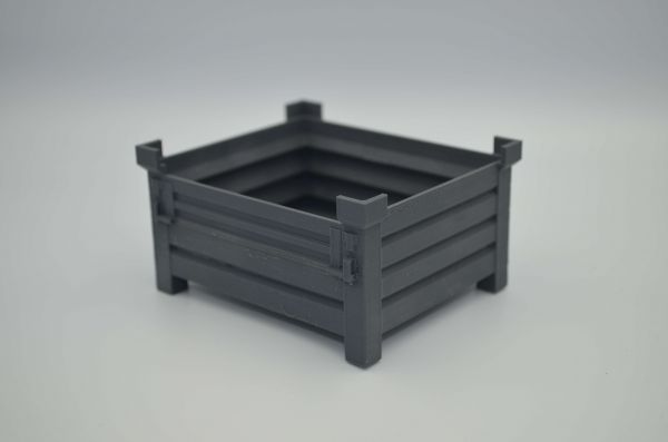 Stapelbox Eisengrau